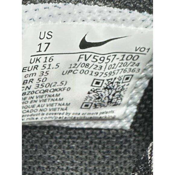 - Item: Nike Ja 1 Reverse Scratch New Ja Morant Basketball Shoes Size 17 FV5957- - Picture 9 of 9